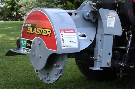 stump grinder three point hitch